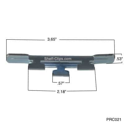 Unarco Carton Flow Clip Hanger Measurements