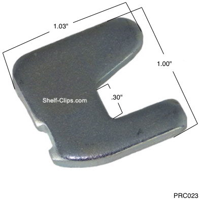 Unarco Carton Flow U Pick Shelf Clip Measurements