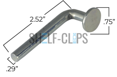 Universal Drop Pin with Dimensions