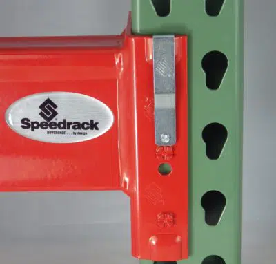 Speedrack Pallet Rack Clip Teardrop Application