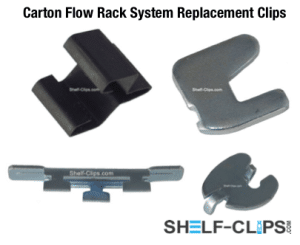 Carton Flow Rack System Replacement Clips